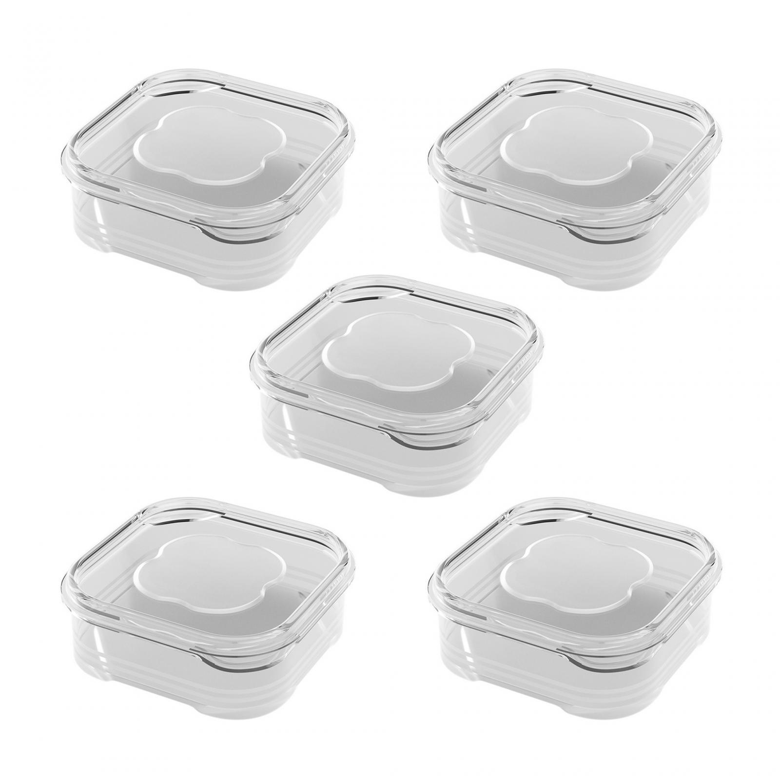 Meal Prep Seafood - 5x Pojemniki na żywność do lodówki,