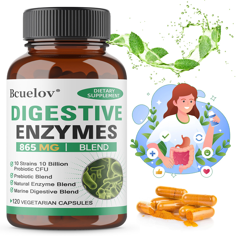 Meal Prep Co - Enzymy trawiennicze + probiotyki + prebiotyki,