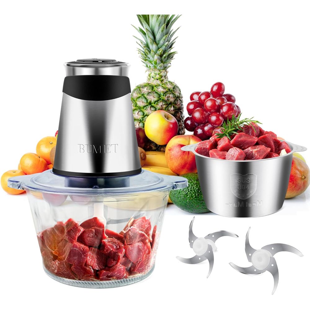 Veggie Chopper Cup - Maszynka do mielenia mięsa 500W, 2x8-Cup