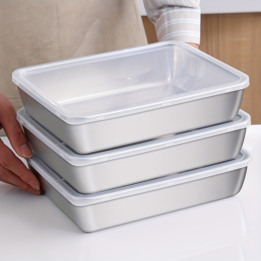 Meal Prep Containers Xl - 3-częściowy zestaw pojemników na żywność ze
