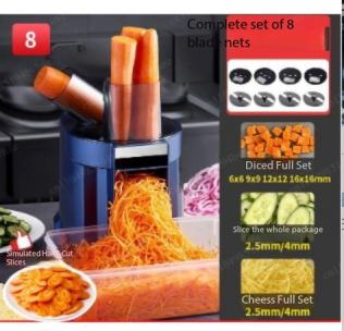 Meal Prep Zucchini - Automatyczny rozdrabniacz do warzyw 3 w