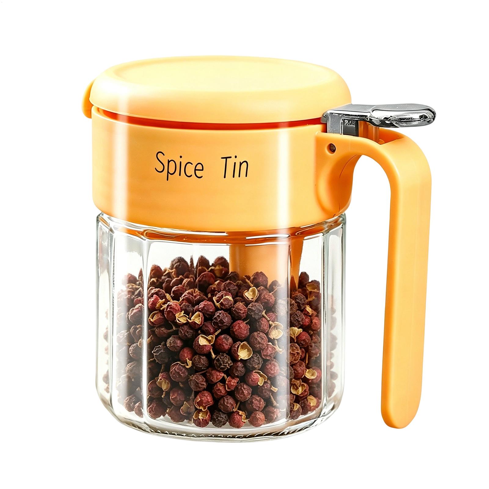 Meal Prep Glass - Pojemnik na przyprawy z łatwym dostępem,