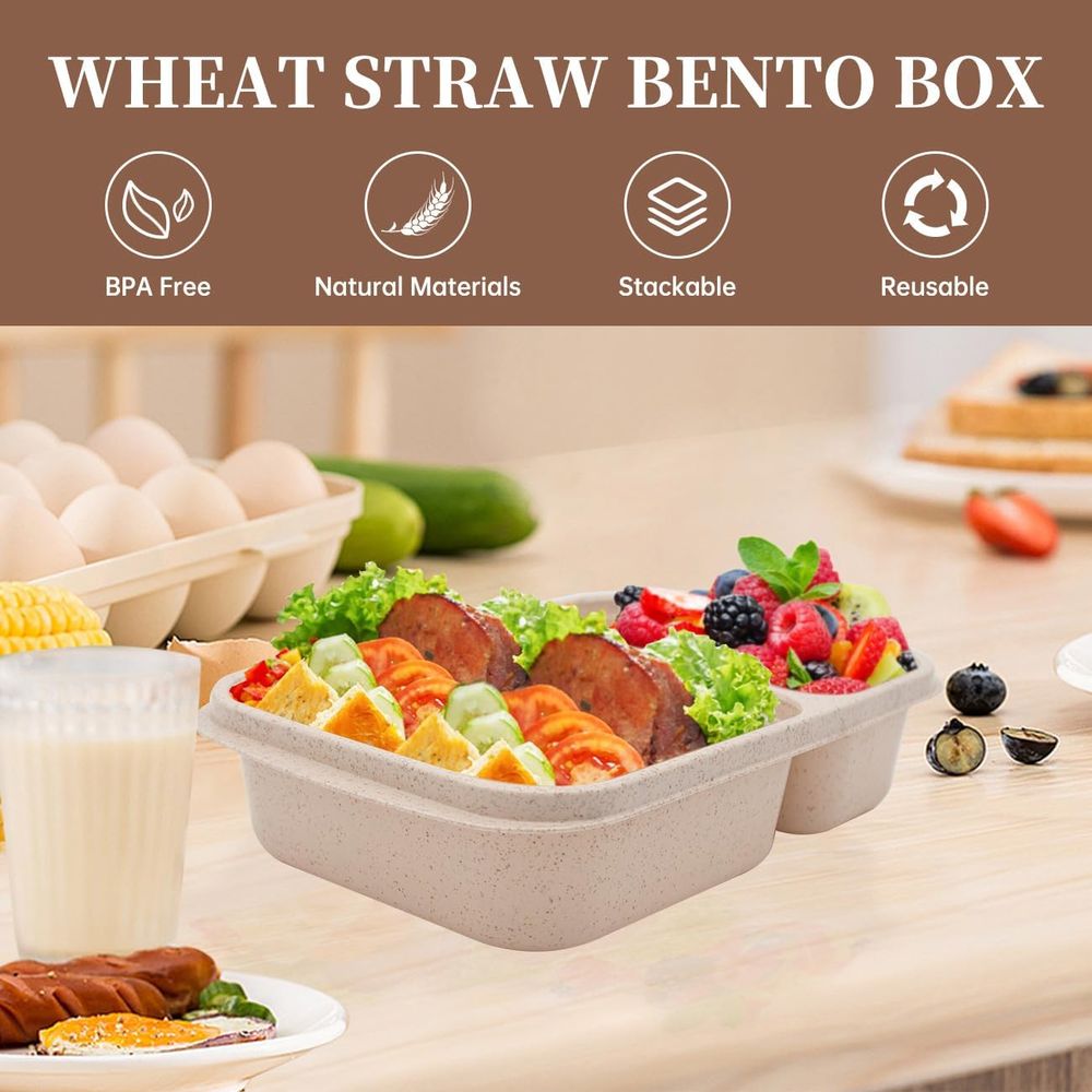 Zestaw 4 pojemników na lunch t – Meal Prep Microwave recenzja i cena