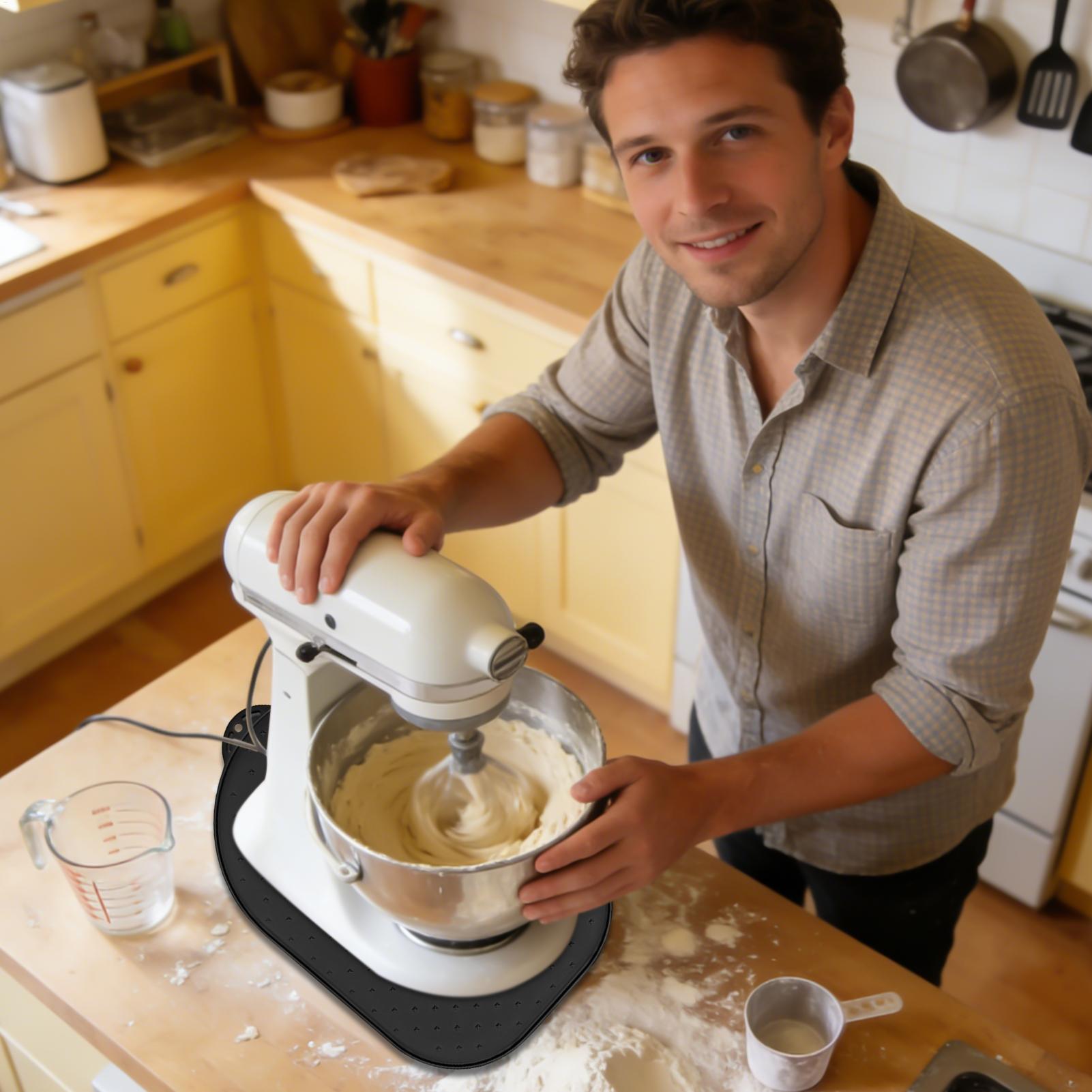 Mata silikonowa pod mikser, po – Meal Prep Format recenzja i cena