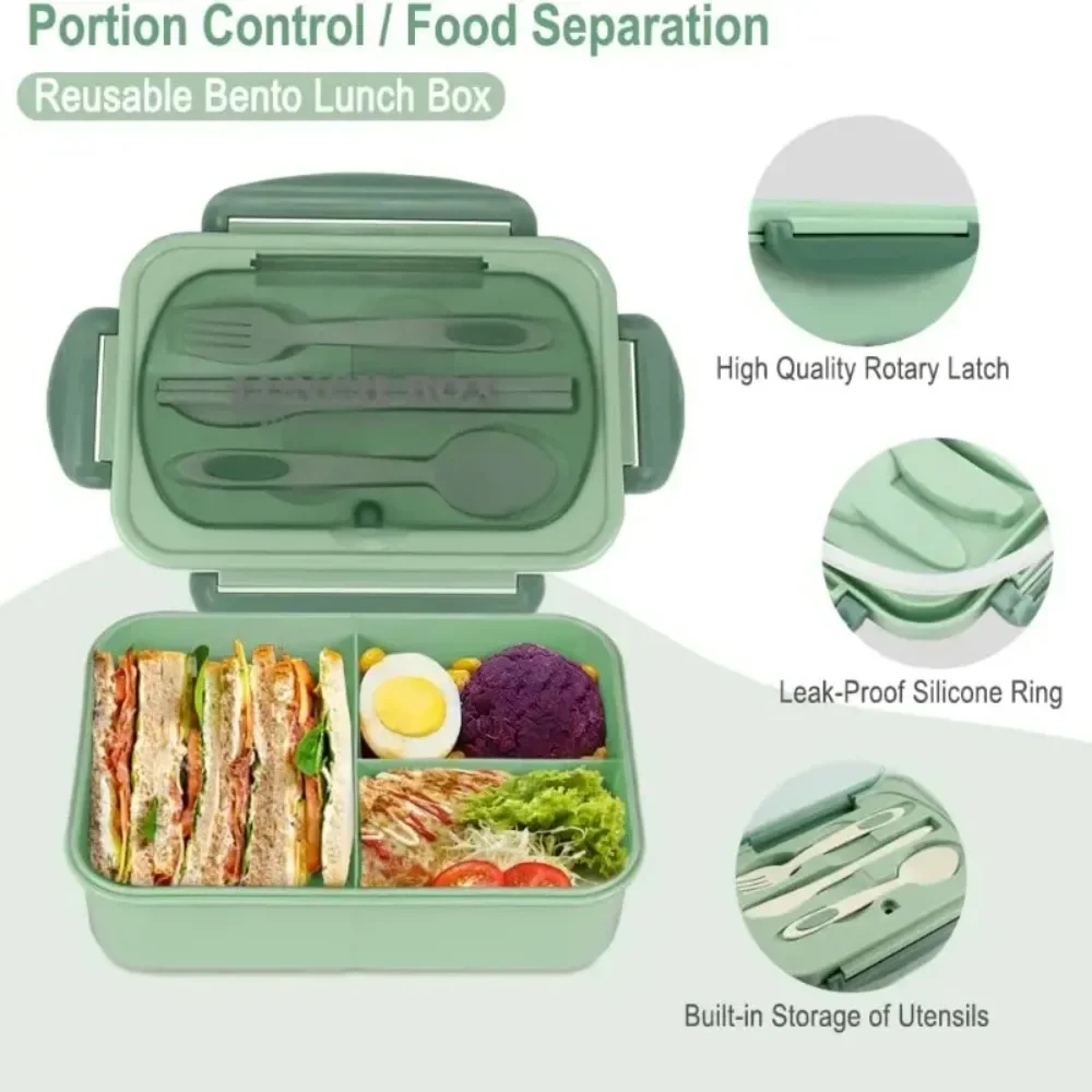 Pojemnik na lunch Bento 1200 m – Meal Prep Microwave recenzja i cena