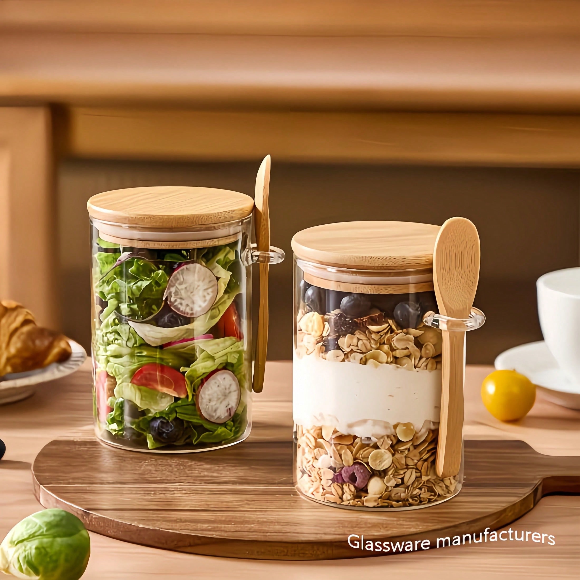 4-częściowy zestaw do przechow – Meal Prep Glass recenzja i cena