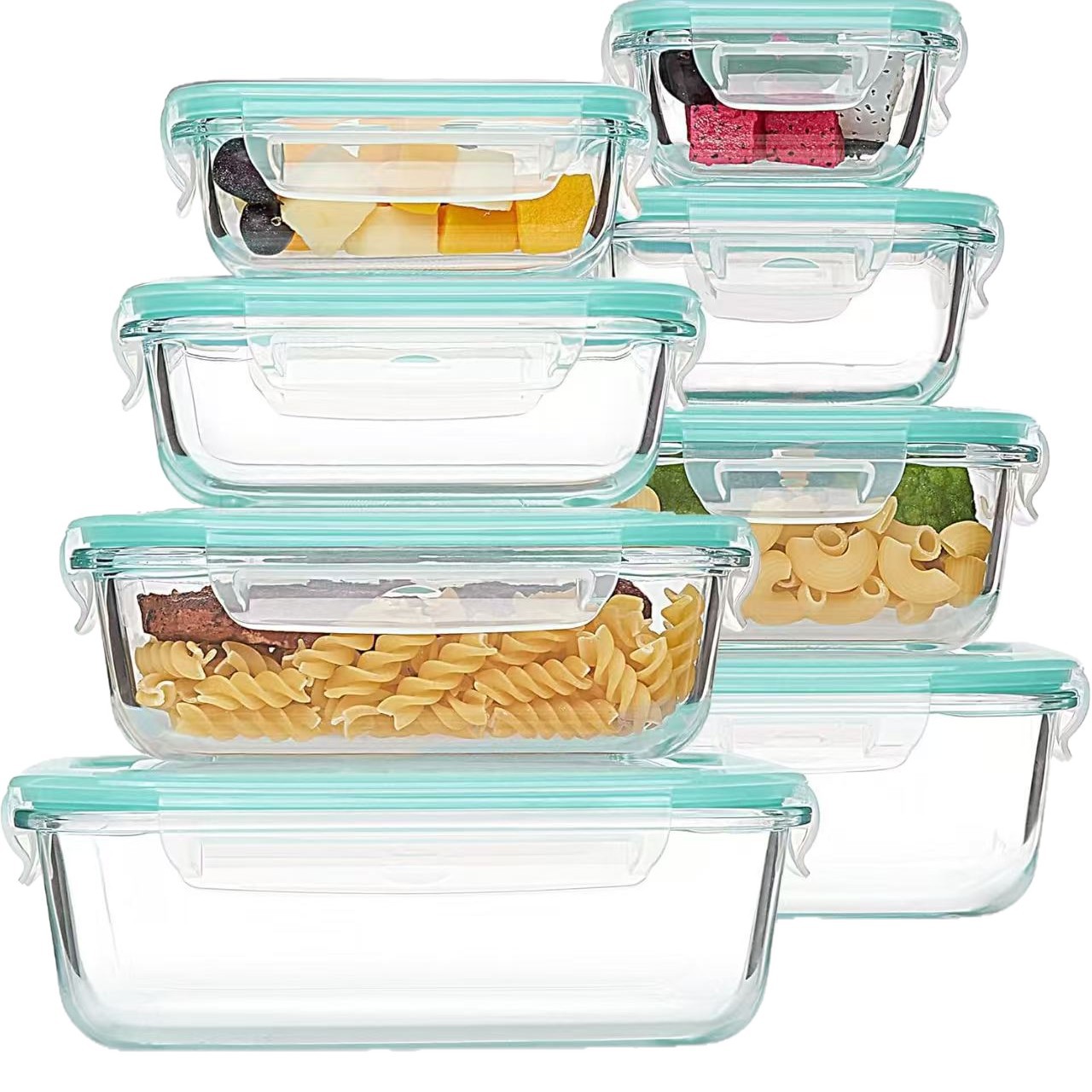 8-częściowy szklany zestaw obi – Meal Prep Glass recenzja i cena