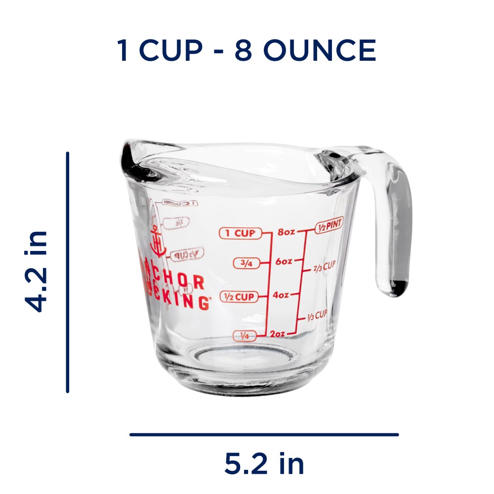 Zestaw 2 szklanych miarek z ła – Meal Prep Microwave recenzja i cena