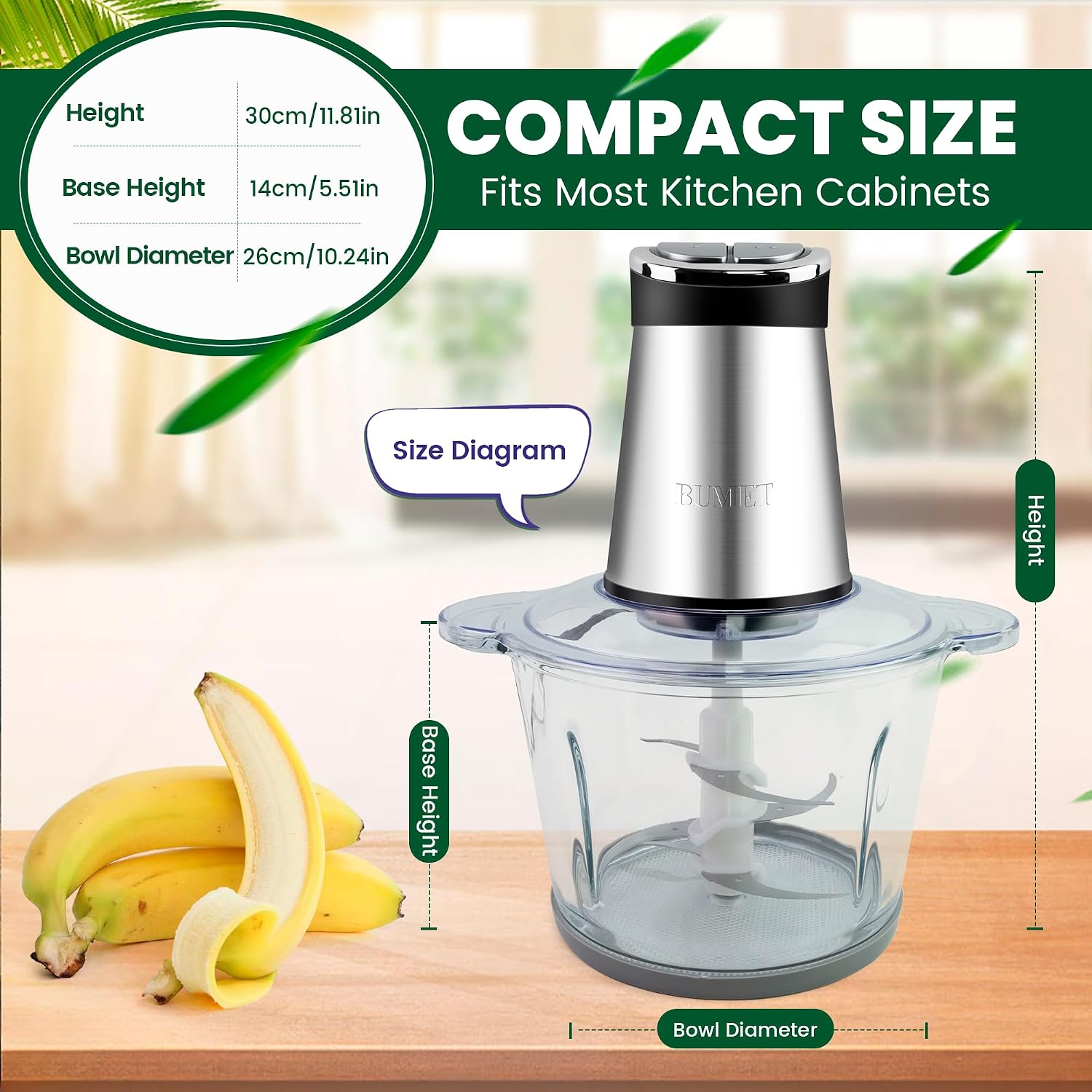 Rozdrabniacz do żywności 800W, – Veggie Chopper Cup recenzja i cena