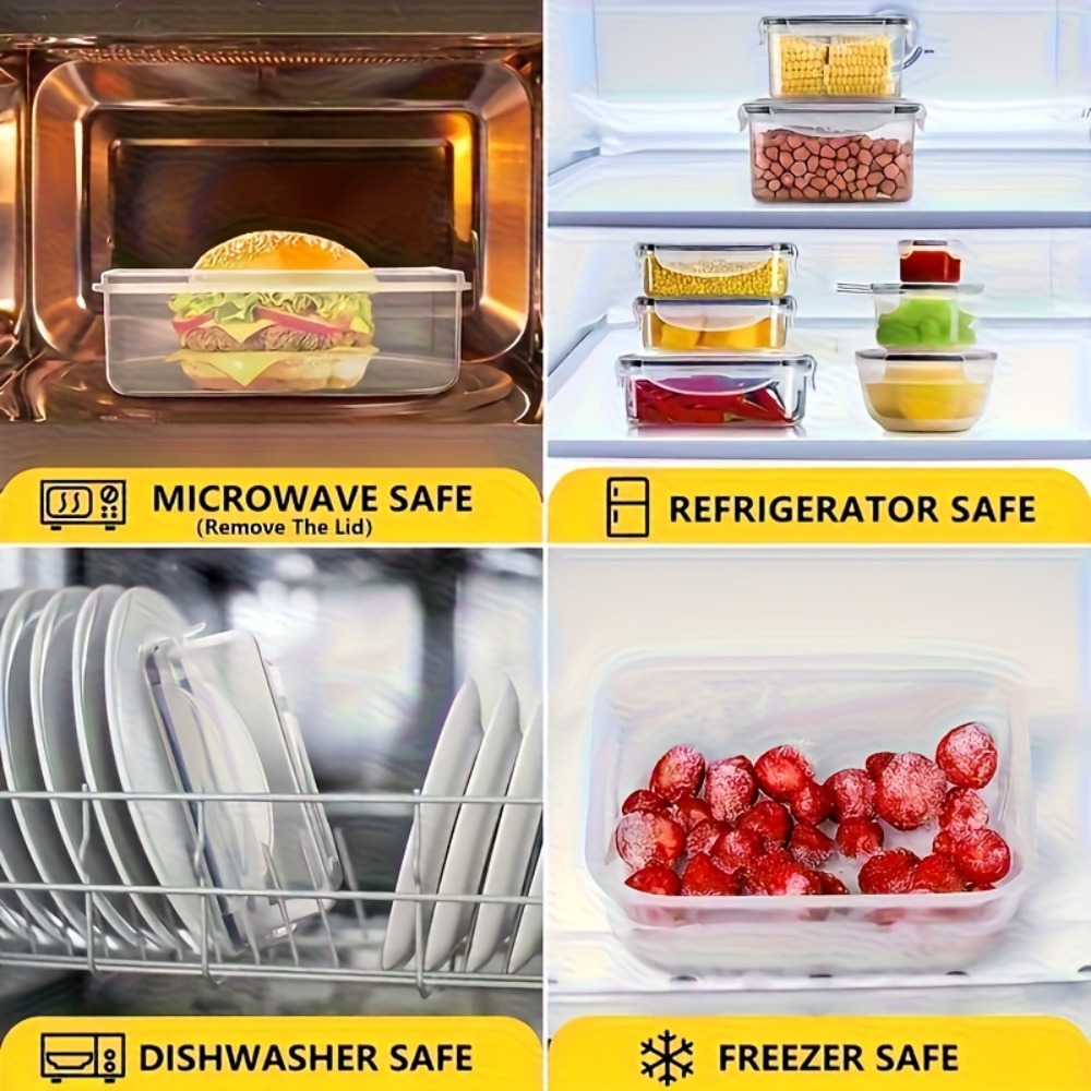 8-częściowy zestaw hermetyczny – Meal Prep Containers Xl recenzja i cena