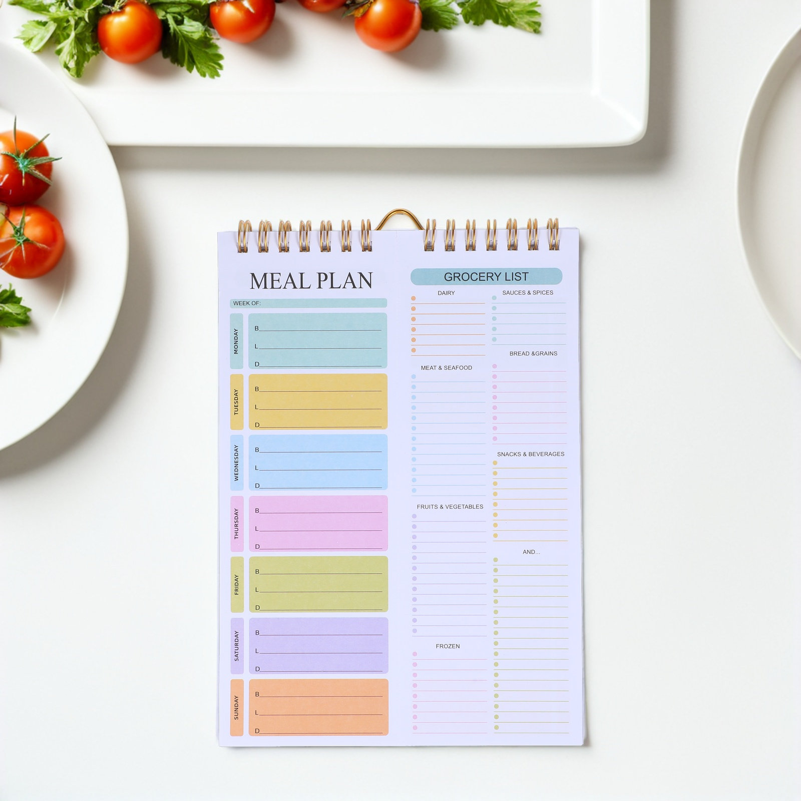 Notatnik do planowania posiłkó – Meal Prep Menu recenzja i cena