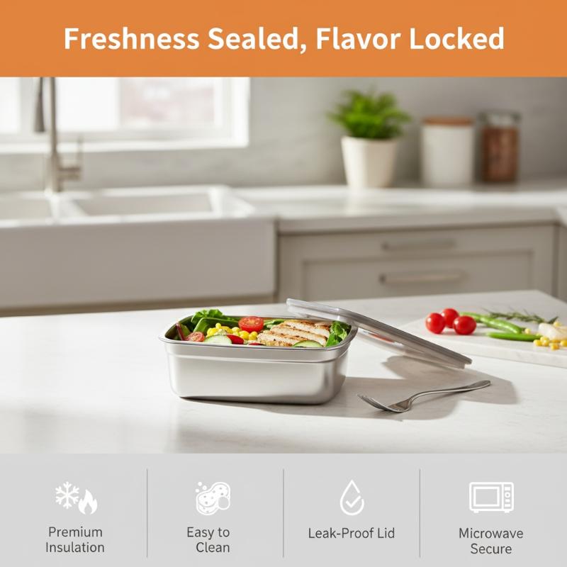 Pojemnik na lunch ze stali nie – Meal Prep Microwave recenzja i cena