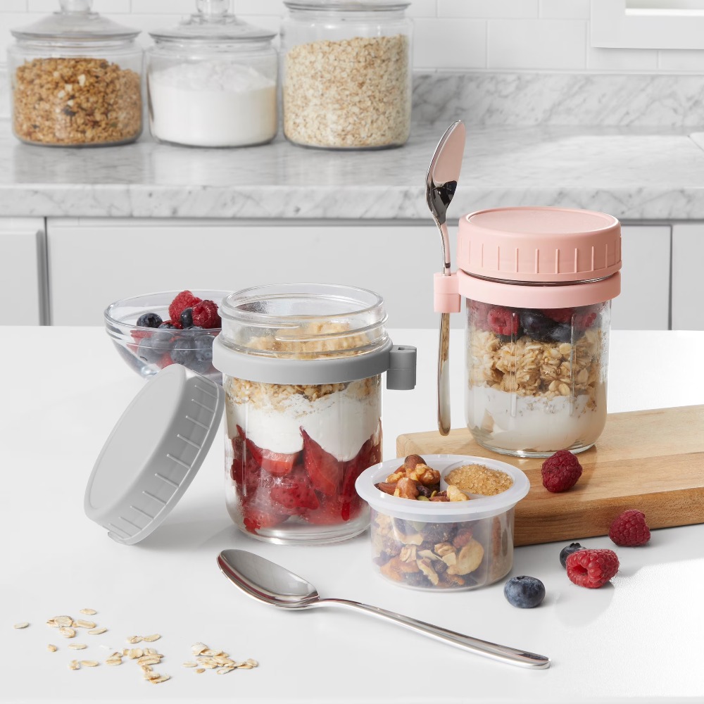 Przenośny pojemnik na owsiankę – Meal Prep Glass recenzja i cena