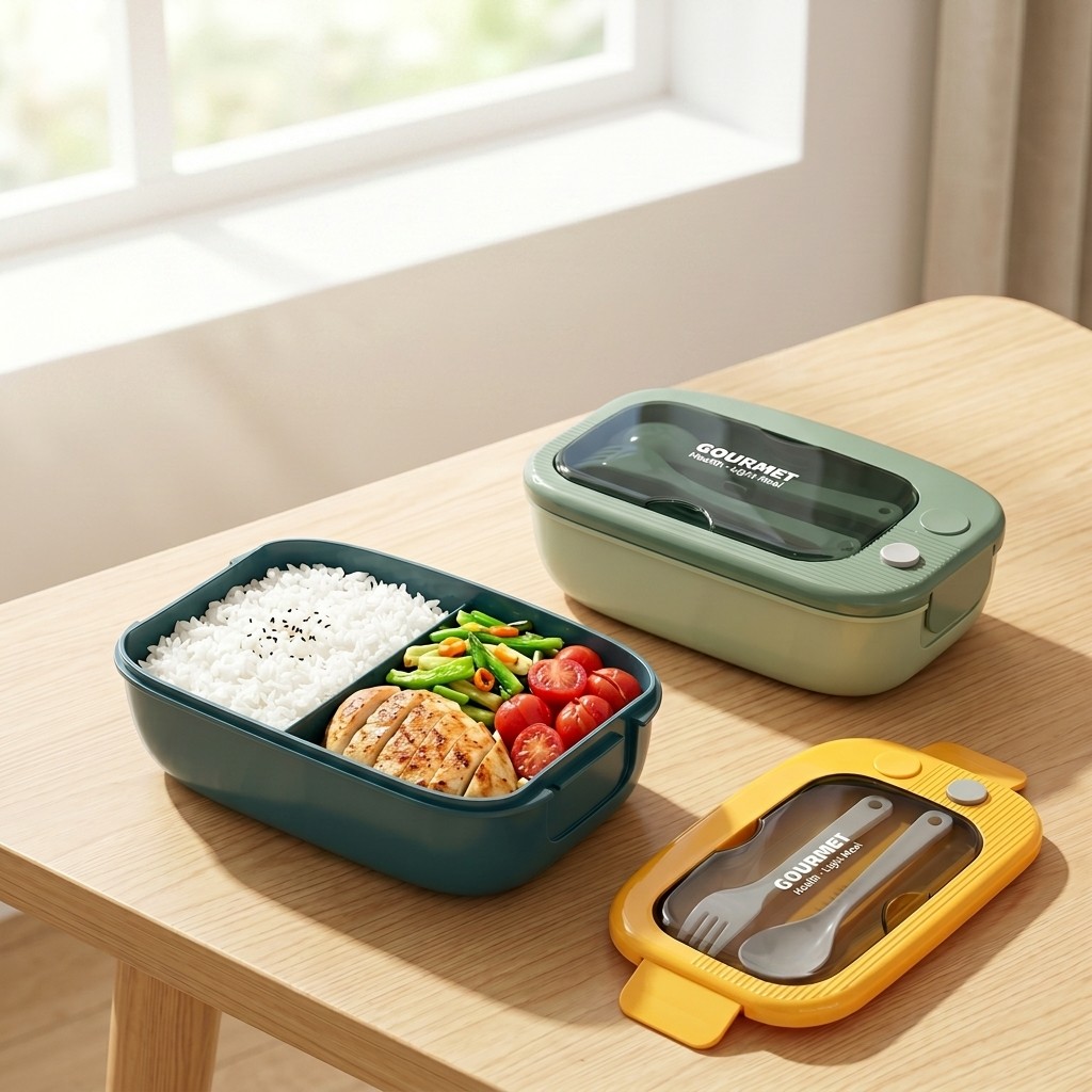 Plastikowy pojemnik bento do m – Meal Prep Kinder recenzja i cena