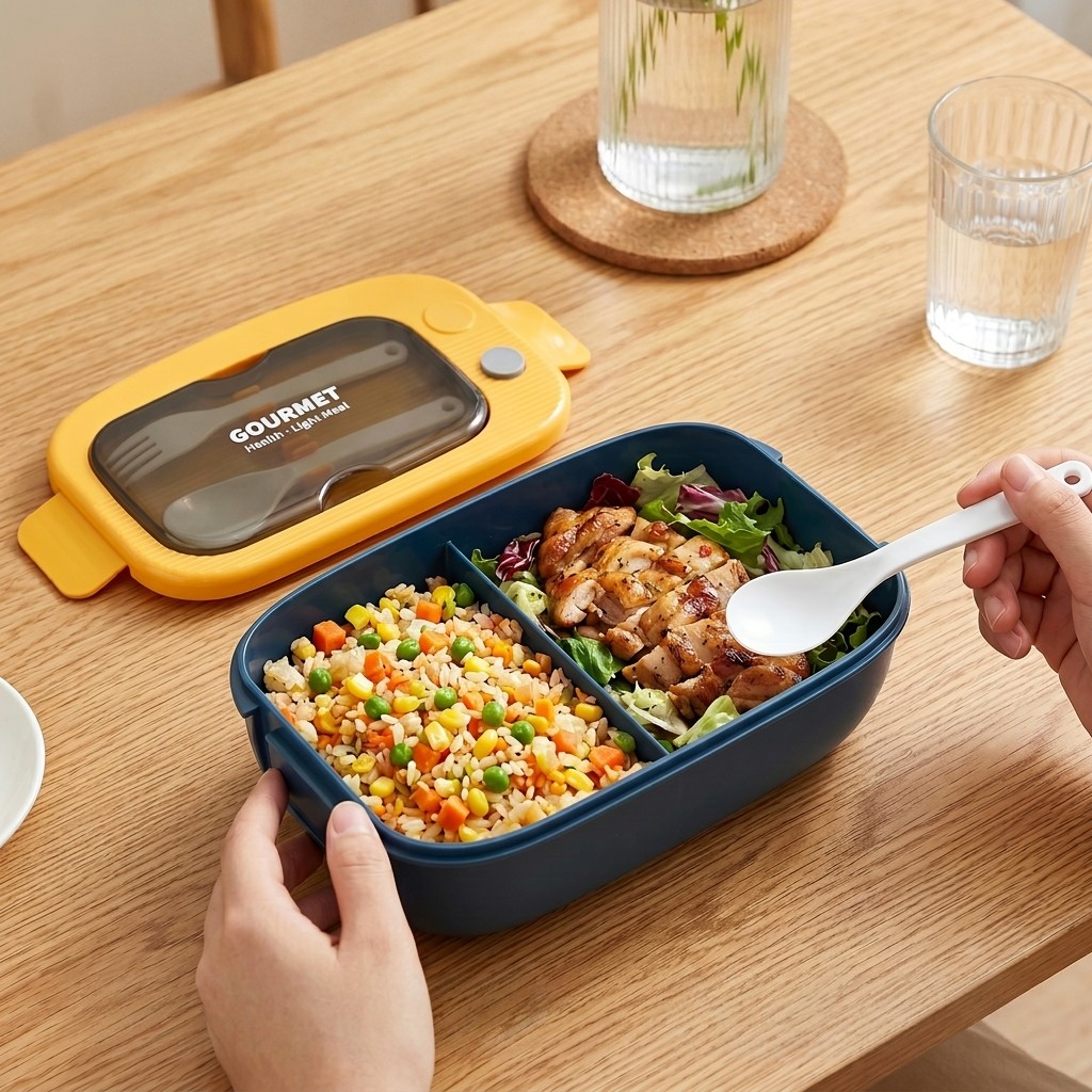 Plastikowy pojemnik bento do m – Meal Prep Kinder recenzja i cena