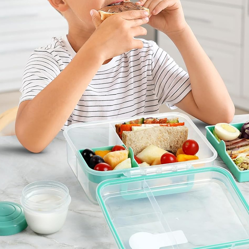 Pojemnik na lunch z 4 przegród – Meal Prep Menu recenzja i cena