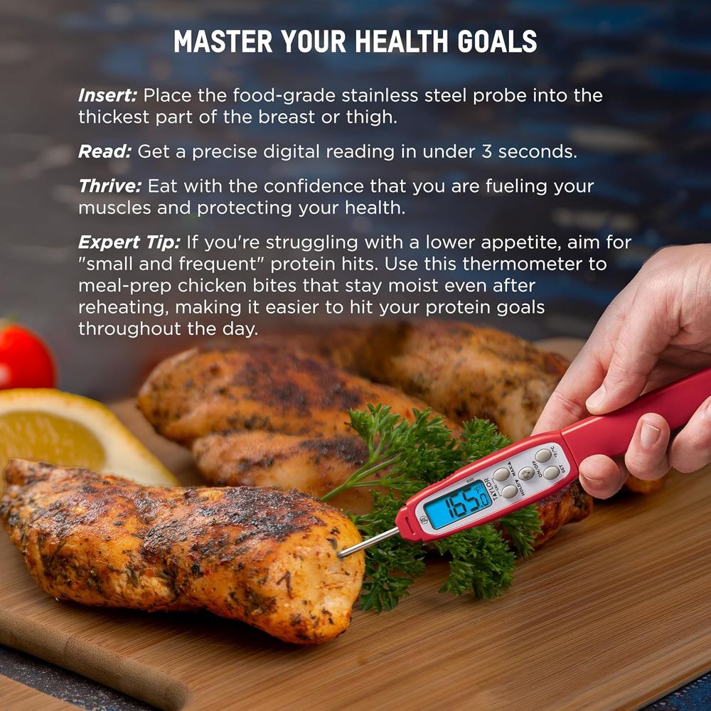 Cyfrowy termometr do mięsa - d – Meal Prep Protein recenzja i cena