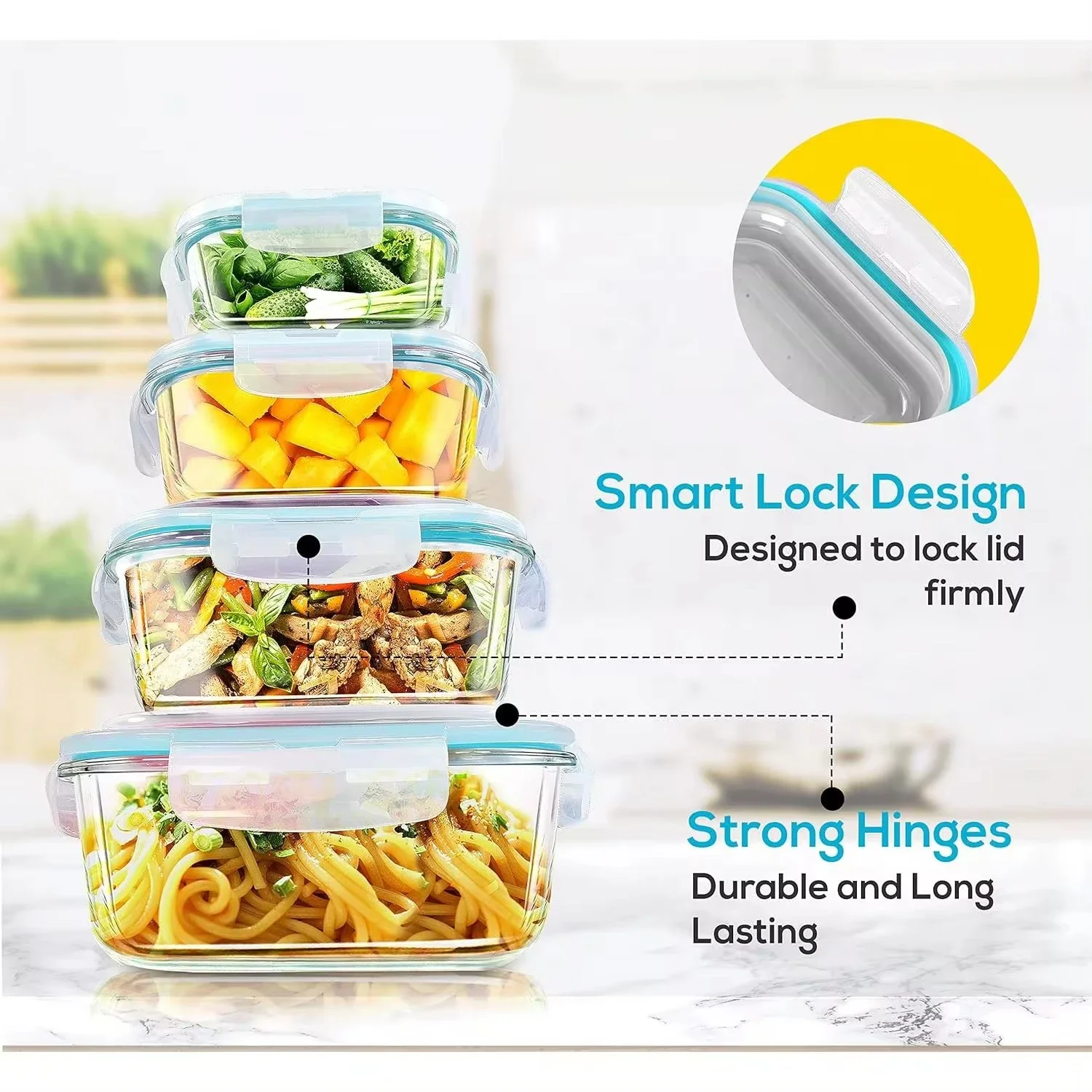 Szklane pudełko na lunch Pojem – Meal Prep Glass recenzja i cena