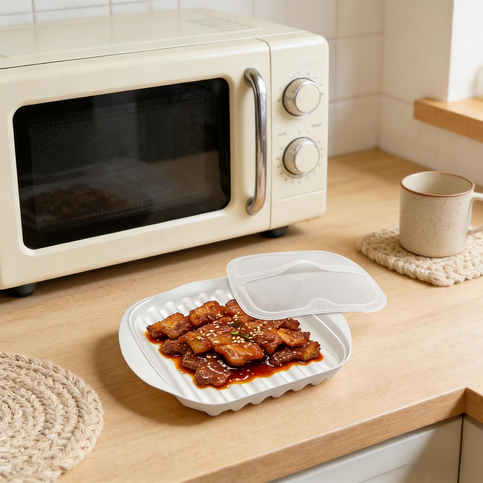 Taca do mikrofalówki do smażen – Meal Prep Hot Dogs recenzja i cena
