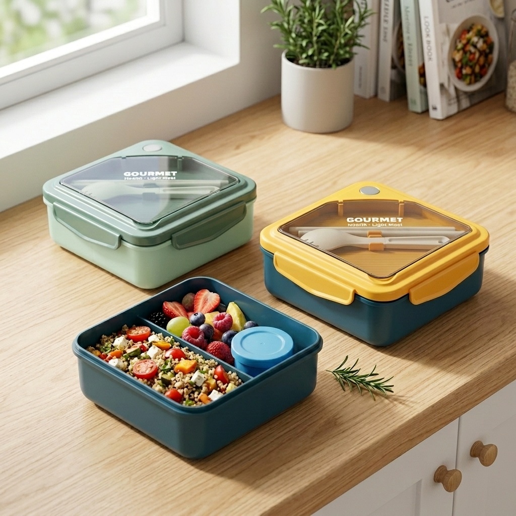 Szczelny plastikowy pojemnik n – Meal Prep Kinder recenzja i cena